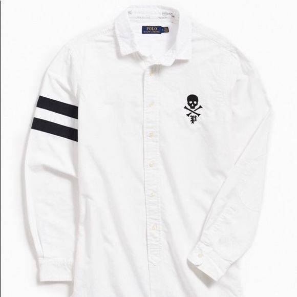 Rare RL Rugby button up ☠️ - Picture 2 of 5